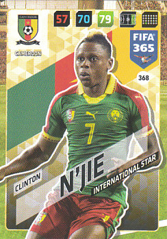 Clinton N'Jie Cameroon 2018 FIFA 365 International Star #368