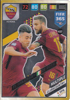 Stephan El Shaarawy / Daniele De Rossi AS Roma 2018 FIFA 365 Club&Country #457