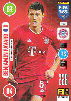 Benjamin Pavard Bayern Munchen 2021 FIFA 365 #100