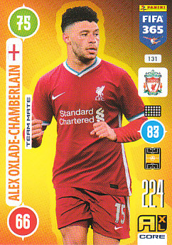Alex Oxlade-Chamberlain Liverpool 2021 FIFA 365 #131