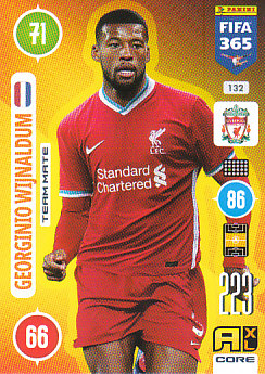 Georginio Wijnaldum Liverpool 2021 FIFA 365 #132