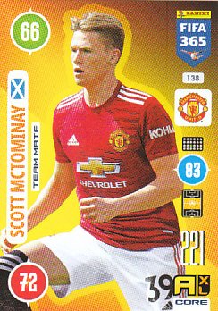 Scott McTominay Manchester United 2021 FIFA 365 #138