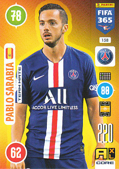 Pablo Sarabia Paris Saint-Germain 2021 FIFA 365 #158