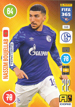 Nassim Boujellab Schalke 04 2021 FIFA 365 #165