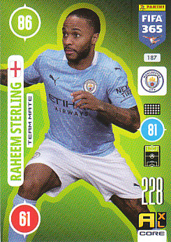 Raheem Sterling Manchester City 2021 FIFA 365 #187