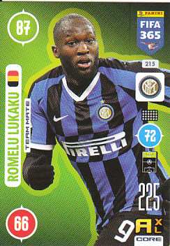 Romelu Lukaku Internazionale Milano 2021 FIFA 365 #215