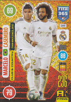 Marcelo / Casemiro Real Madrid 2021 FIFA 365 Club & Country #249