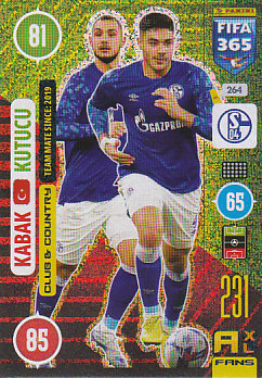 Ozan Kabak / Ahmed Kutucu Schalke 04 2021 FIFA 365 Club & Country #264