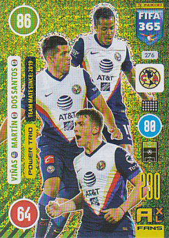 Federico Vinas / Henry Martin / Giovani dos Santos Club America 2021 FIFA 365 Power Trio #276