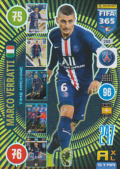 Marco Verratti Paris Saint-Germain 2021 FIFA 365 Time Machine #288