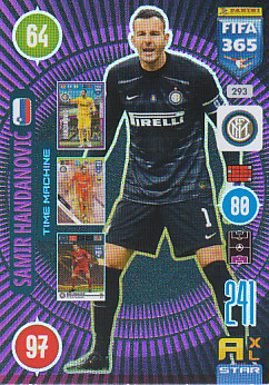 Samir Handanovic Internazionale Milano 2021 FIFA 365 Time Machine #293