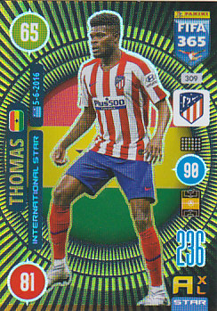 Thomas Atletico Madrid 2021 FIFA 365 International Star #309