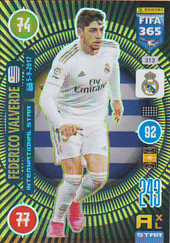 Federico Valverde Real Madrid 2021 FIFA 365 International Star #313