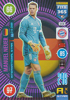 Manuel Neuer Bayern Munchen 2021 FIFA 365 International Star #318