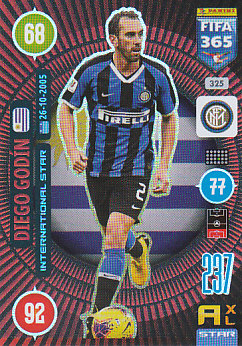 Diego Godin Internazionale Milano 2021 FIFA 365 International Star #325