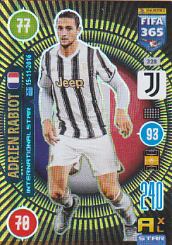 Adrien Rabiot Juventus FC 2021 FIFA 365 International Star #328