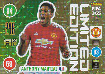 Anthony Martial Manchester United 2021 FIFA 365 Limited Edition #LE-AMA