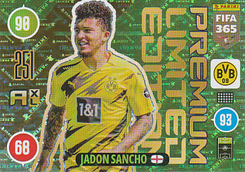 Jadon Sancho Borussia Dortmund 2021 FIFA 365 Limited Edition/Premium #LEP-JS