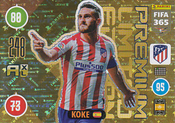 Koke Atletico Madrid 2021 FIFA 365 Limited Edition/Premium #LEP-K