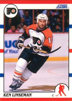 Ken Linseman Philadelphia Flyers Score 1990/91 American #380