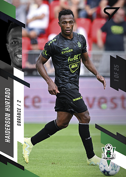 Haiderson Hurtado Jablonec SportZoo FORTUNA:LIGA 2023/24 1. serie Black /25 #152
