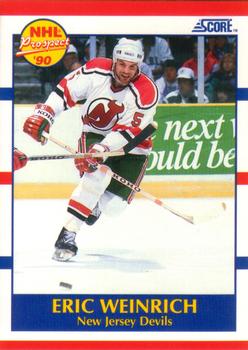 Eric Weinrich New Jersey Devils Score 1990/91 American #389