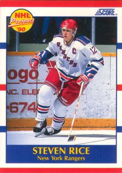 Steven Rice New York Rangers Score 1990/91 American #390
