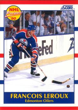 Francois Leroux Edmonton Oilers Score 1990/91 American #393