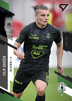 Filip Soucek Jablonec SportZoo FORTUNA:LIGA 2023/24 1. serie Black /25 #158