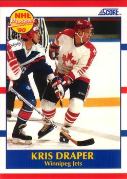 Kris Draper Winnipeg Jets Score 1990/91 American #404