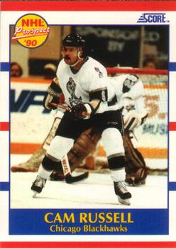 Cam Russell Chicago Blackhawks Score 1990/91 American #408
