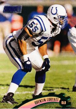 Quentin Coryatt Indianapolis Colts 1997 Stadium Club #72