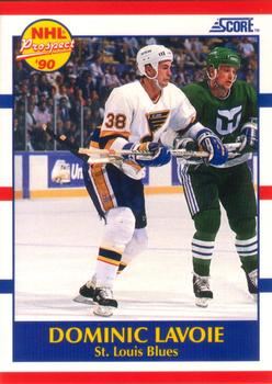 Dominic Lavoie St. Louis Blues Score 1990/91 American #416