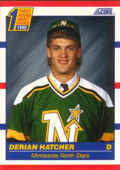 Derian Hatcher Minnesota North Stars Score 1990/91 American #430
