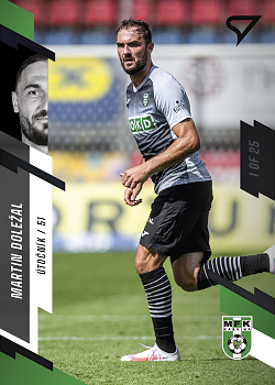 Martin Dolezal Karvina SportZoo FORTUNA:LIGA 2023/24 1. serie Black /25 #196