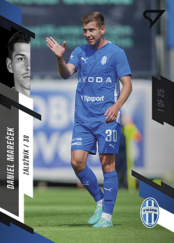 Daniel Marecek Mlada Boleslav SportZoo FORTUNA:LIGA 2023/24 1. serie Black /25 #109
