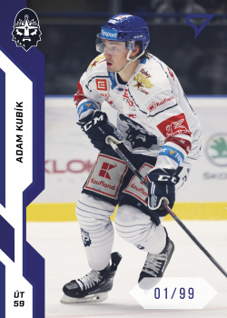 Adam Kubik Kladno Tipsport ELH 2022/23 SportZoo 1. serie Blue /99 #248