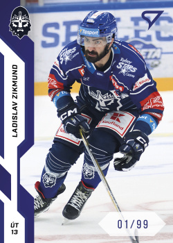 Ladislav Zikmund Kladno Tipsport ELH 2022/23 SportZoo 1. serie Blue /99 #252