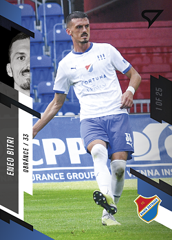 Eneo Bitri Banik Ostrava SportZoo FORTUNA:LIGA 2023/24 1. serie Black /25 #128