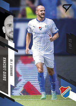 David Lischka Banik Ostrava SportZoo FORTUNA:LIGA 2023/24 1. serie Black /25 #130