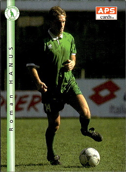 R. Hanus Bohemians Praha APS 1. ceska fotbalova liga 1996/97 #230