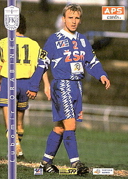 Lubomir Orabinec Lokomotiva Kosice APS 1. slovenska fotbalova liga 1996/97 #136