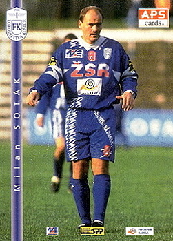 Milan Sotak Lokomotiva Kosice APS 1. slovenska fotbalova liga 1996/97 #143
