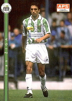 Ivan Ziga Artmedia Petrzalka APS 1. slovenska fotbalova liga 1996/97 #182