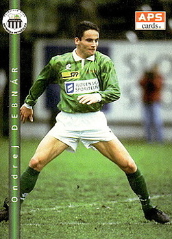 Ondrej Debnar Artmedia Petrzalka APS 1. slovenska fotbalova liga 1996/97 #193
