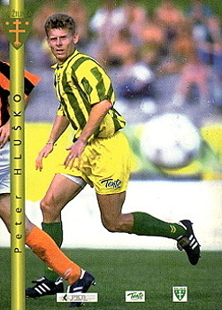 Peter Hlusko Zilina APS 1. slovenska fotbalova liga 1996/97 #217