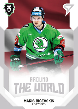 Maris Bicevskis Mlada Boleslav Tipsport ELH 2021/22 SportZoo 2. serie Around the World #ATW-23