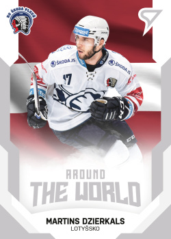 Martins Dzierkals Plzen Tipsport ELH 2021/22 SportZoo 2. serie Around the World #ATW-24