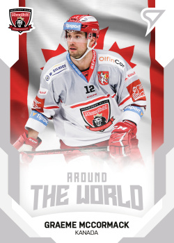 Graeme McCormack Hradec Kralove Tipsport ELH 2021/22 SportZoo 2. serie Around the World #ATW-03