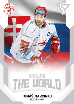 Tomas Marcinko Trinec Tipsport ELH 2021/22 SportZoo 2. serie Around the World #ATW-39